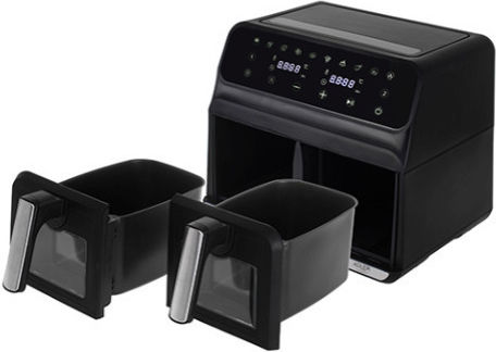 Adler Air Fryer με Διπλό Αποσπώμενο Κάδο 8lt Μαύρο AD 6315
