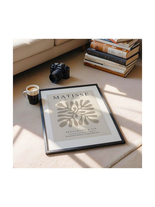 Poster Matisse Cut-Outs Art055 21cm X 30cm White Frame PVC 18x24