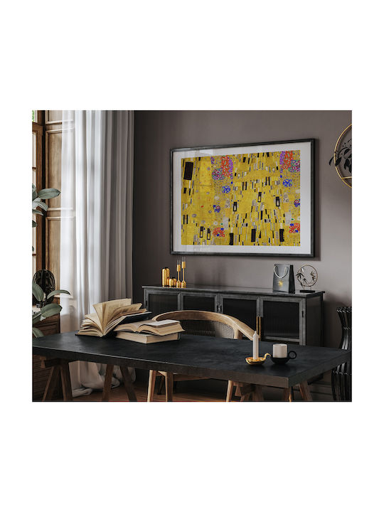 Плакат Густав Климт Целувката Детайли Art148 21см X 30см Бяла рамка PVC 18x24