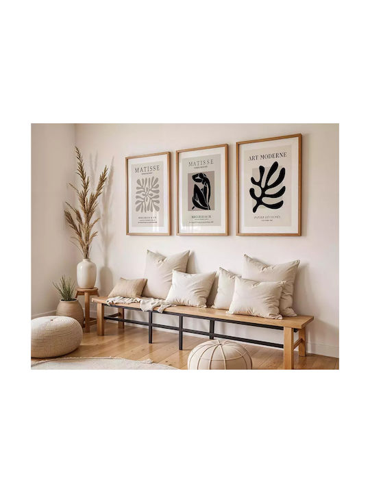 Poster Matisse Cut-Outs Art055 21cm X 30cm White Frame PVC 18x24