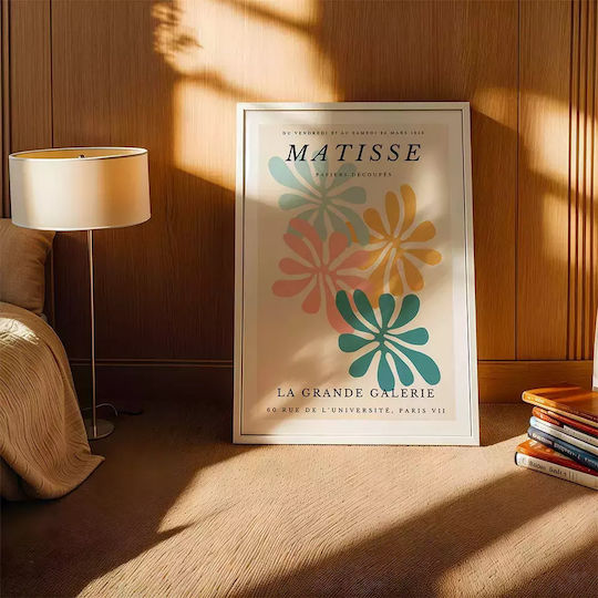 Poster Matisse La Grande Galerie Art017 21cm X 30cm Λευκό Κάδρο Pvc 18x24