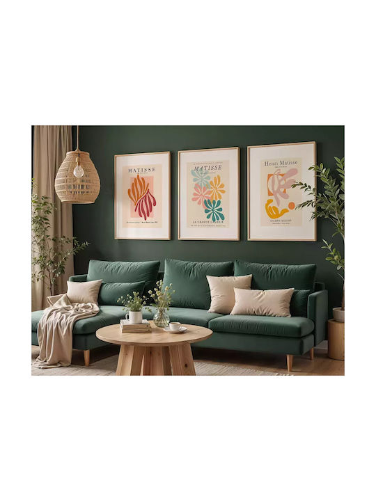 Poster Matisse La Grande Galerie Art017 21cm X 30cm Λευκό Κάδρο Pvc 18x24