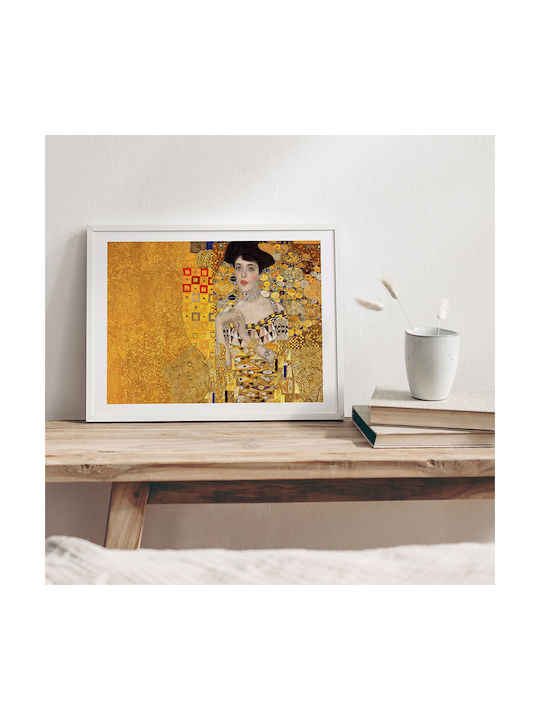 Poster Gustav Klimt Portrait Adele Bloch Bauer Art151 21cm X 30cm White Frame Pvc 18x24