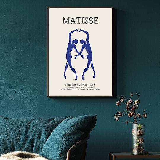 Poster Matisse Berggruen & Cie Art016 21cm x 30cm Weißer Rahmen PVC 18x24