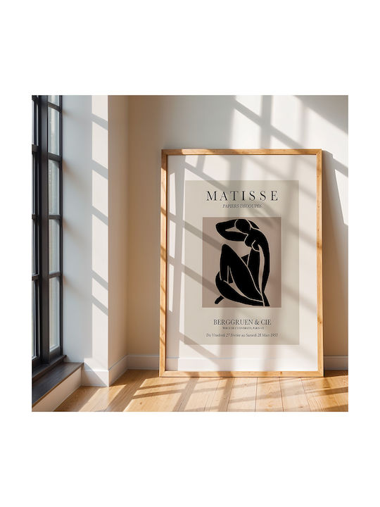 Poster Matisse Cut-Outs Art049 21cm X 30cm White PVC Frame 18x24
