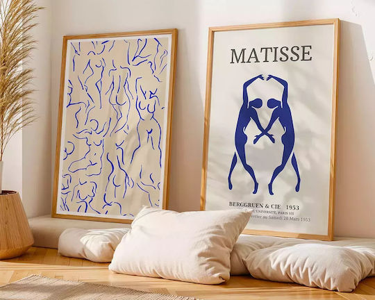 Poster Matisse Berggruen & Cie Art016 21cm x 30cm Weißer Rahmen PVC 18x24