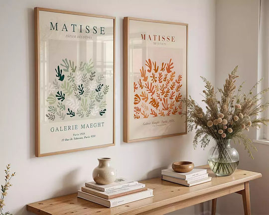 Poster Matisse Galerie Maeght Art042 21cm X 30cm White Frame PVC 18x24