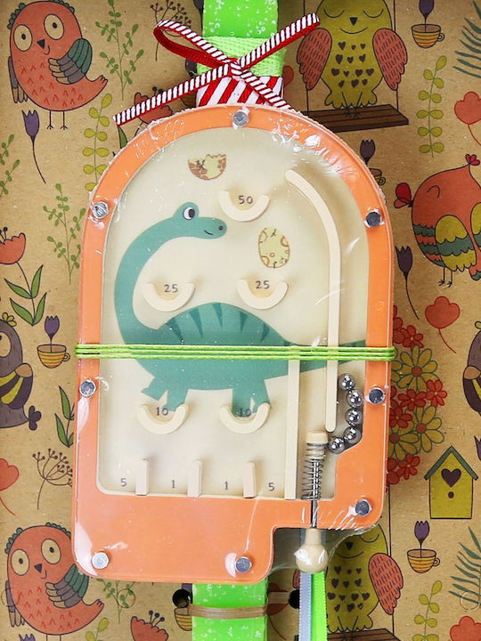 Mini Flibber Dinosaur Green Candle