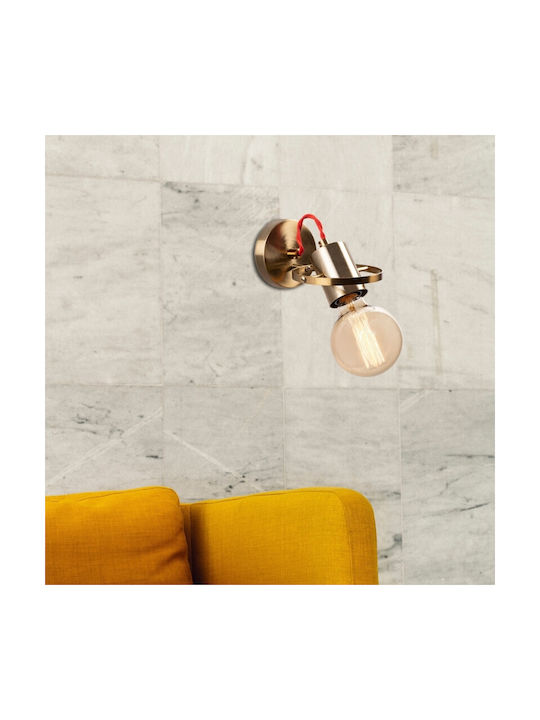 Megapap Vaveyla Φωτιστικό Τοίχου Χρυσό 12x17x13εκ. Megapap Vaveyla Φωτιστικό Τοίχου Χρυσό 12x17x13εκ.