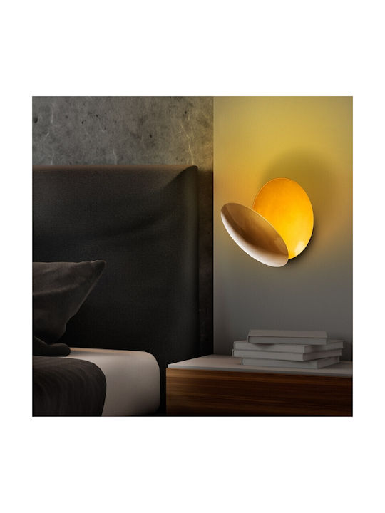 Megapap Mimoza Φωτιστικό Τοίχου Χρυσό 25x16x25εκ. Megapap Mimoza Φωτιστικό Τοίχου Χρυσό 25x16x25εκ.