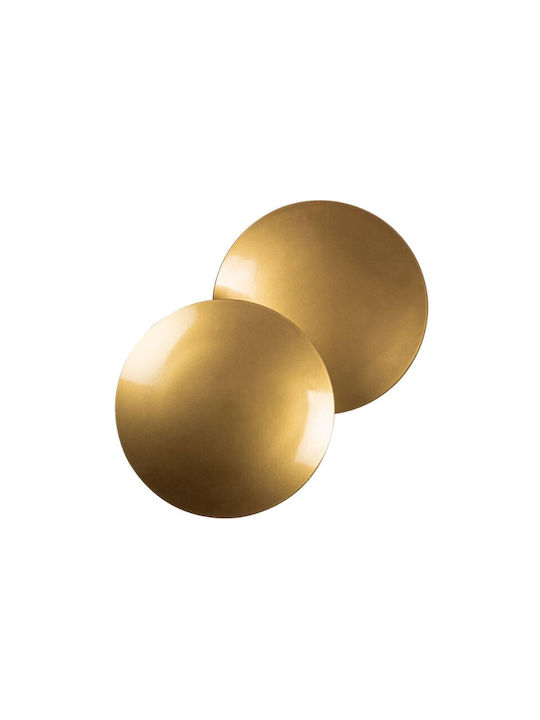 Megapap Mimoza Leuchte Wand Gold 25x16x25cm