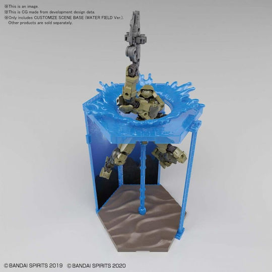Gundam Customize Scene Base Water Field Model Kit Accessories