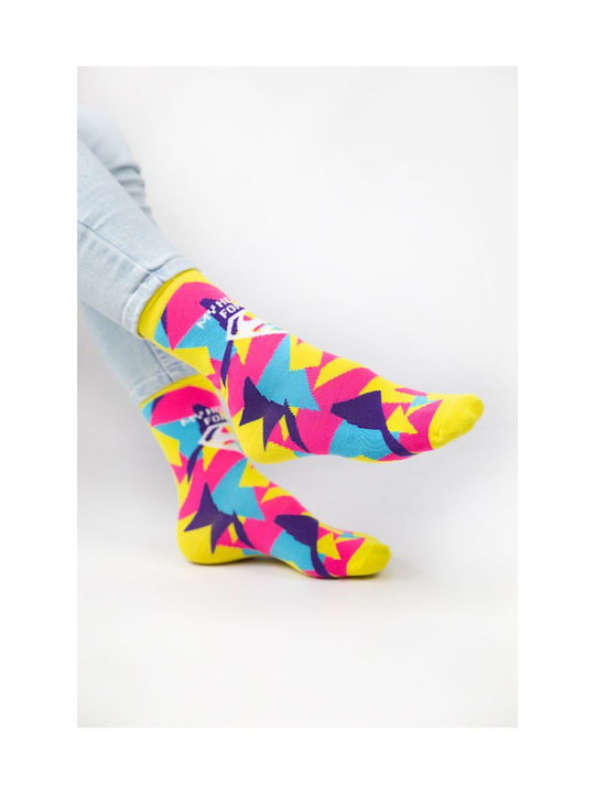 Women's Fashion Socks Superman Cotton Warner Bros 46063 Multicolor