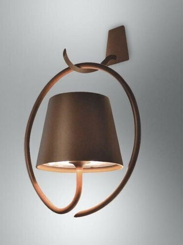 Zafferano Wall-Mounted Outdoor Lighting with Shade LED 2.2W 19.8x11cm Zafferano Wall-Mounted Outdoor Lighting with Shade LED 2.2W 19.8x11cm