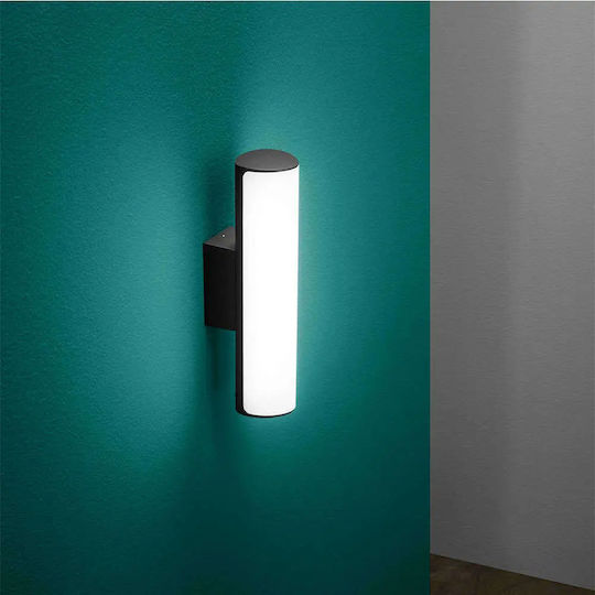 Ideal Lux Leuchte Wand LED Gray 30x10x7cm Ideal Lux Leuchte Wand LED Gray 30x10x7cm