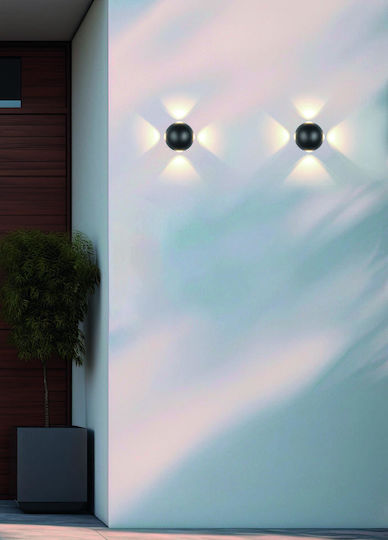 Trio Lighting Wall-Mounted Outdoor Lighting Black Trio Lighting Wall-Mounted Outdoor Lighting Black
