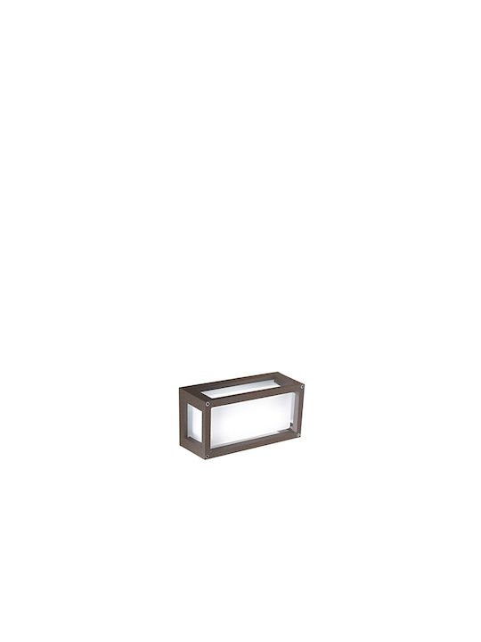 Zafferano Wall-Mounted Outdoor Lighting LED 10W 3000K 12.2x25x9.5cm Zafferano Wall-Mounted Outdoor Lighting LED 10W 3000K 12.2x25x9.5cm