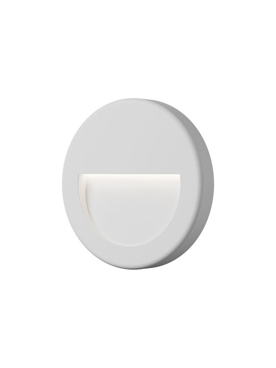 Braytron Wall-Mounted Outdoor Ceiling Light LED IP65 3W with Warm White Light
