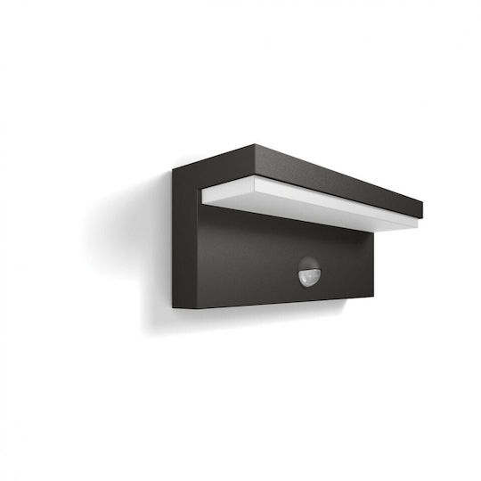 Philips Bustan Wandmontierte Außen-Deckenleuchte LED IP44 4.5W mit Warmweiß Licht