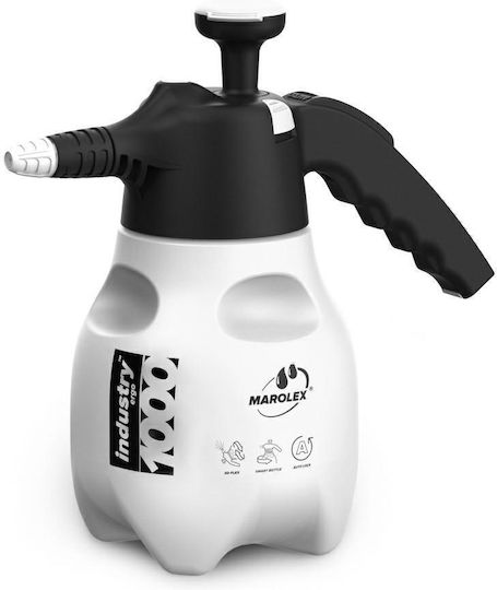 Marolex Pressure Sprayer with Capacity 1lt in White color