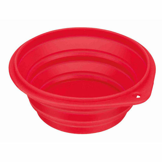 Trixie Pet Feeder 25011 Red Silicone