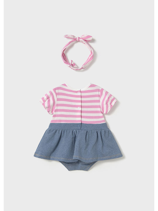 Mayoral Baby Bodysuit Short-Sleeved with Accessories