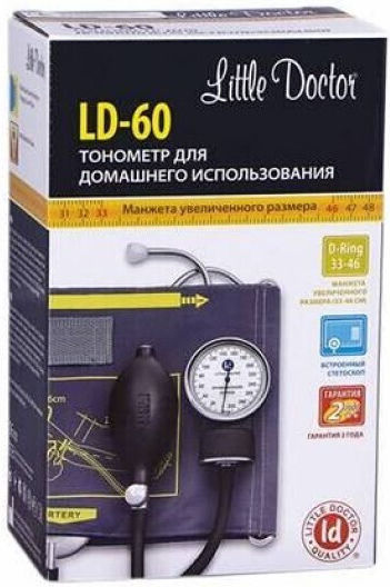 Little Doctor Ld-60 Αναλογικο Πιεσομετρο Μεγάλη Περιχειρίδα 33-46 Cm