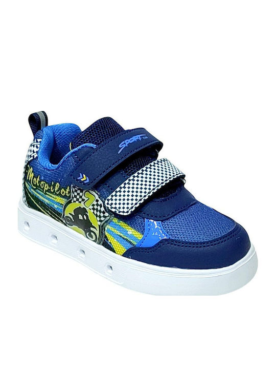 Kinder Sneakers mit Klettverschluss Blau