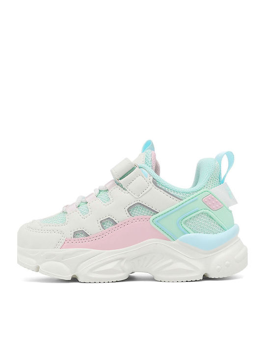 Memory Spinel 3 V Kinder Sneakers mit Klettverschluss Grün