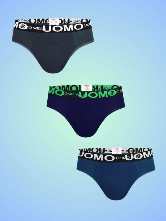 Uomo Комплект детски гащички Multicolored 3бр