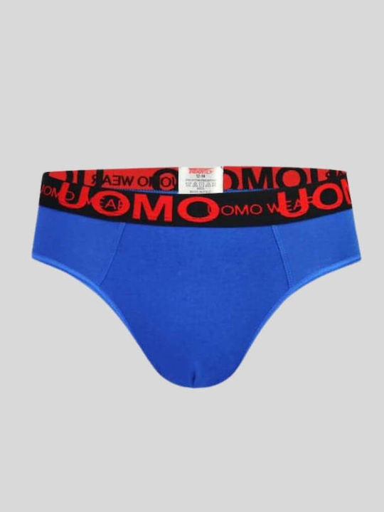 Uomo Σετ Παιδικά Βρακάκια Πολύχρωμο 3τμχ