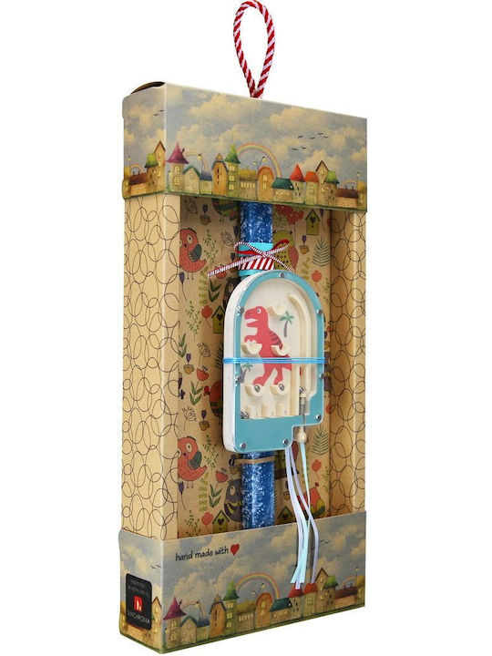 Lumânare Mini Flibber Dinozaur Portocalie Lumânare Mini Flibber Dinozaur Portocalie