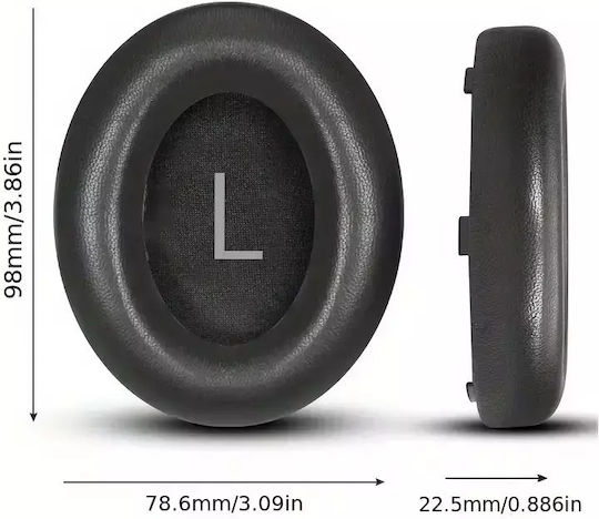 Bose 700 Nc700 Ersatz-Ohrpolster Paar - Grau