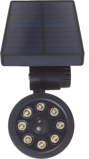Sol1801s Dummy Solar-IR-Sicherheits-CCTV-Kamera mit blinkender roter LED-Diode, Bewegungssensor, Überwachungszubehör für Innen und Außen