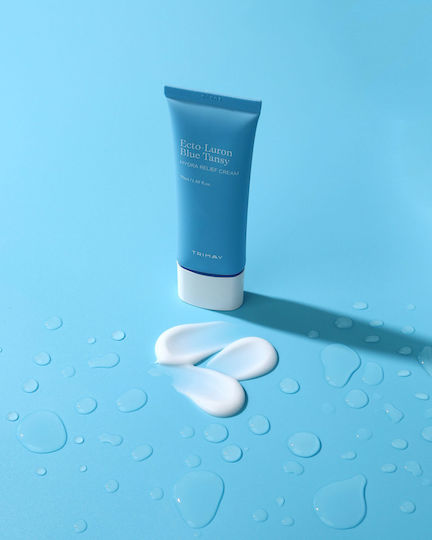 Trimay Ecto-luron Blue Tansy Hydra Relief Αντιγηραντική & Συσφικτική Κρέμα Προσώπου κατά της Ακμής & της Ερυθρότητας με Υαλουρονικό Οξύ & Aloe Vera 50ml