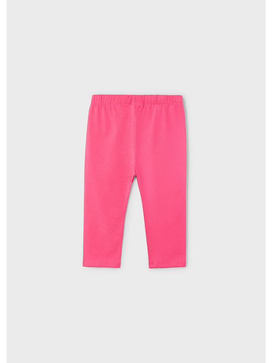 Kids Legging Capri pink fuchsia