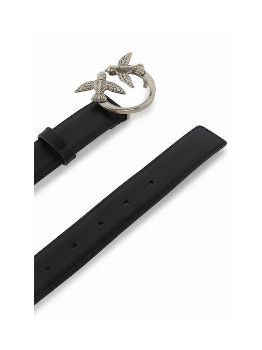 Pinko Leather Women's Belt Black