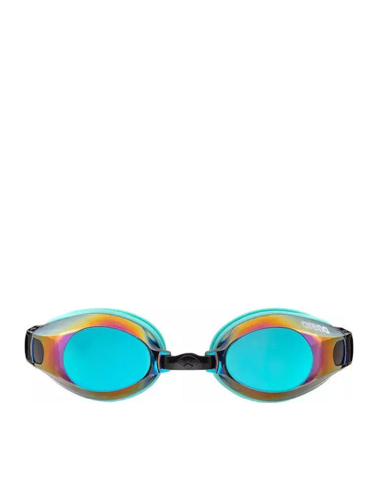 Arena Zoom X-fit Swimming Goggles Adults Turquoise/Water/Black
