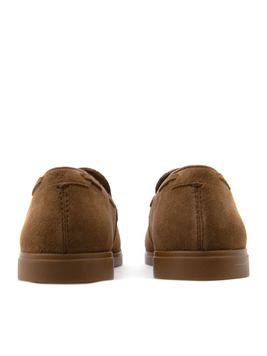 TORFORD TASSEL Suede Ανδρικά Loafers σε Καφέ Χρώμα