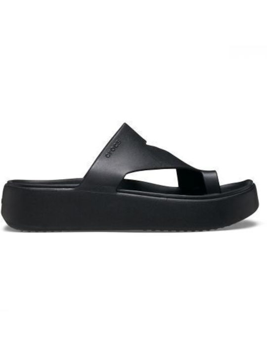 Crocs Women's Platform Sandals Black