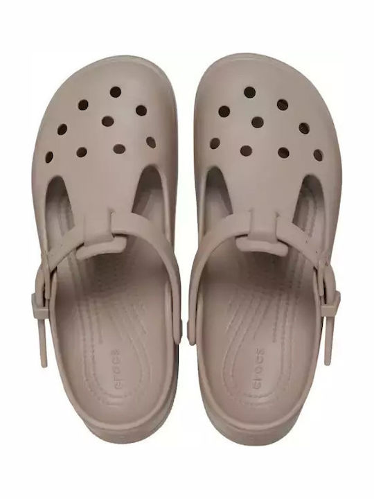 Crocs Classic Mary Jane Women's Clogs Brown