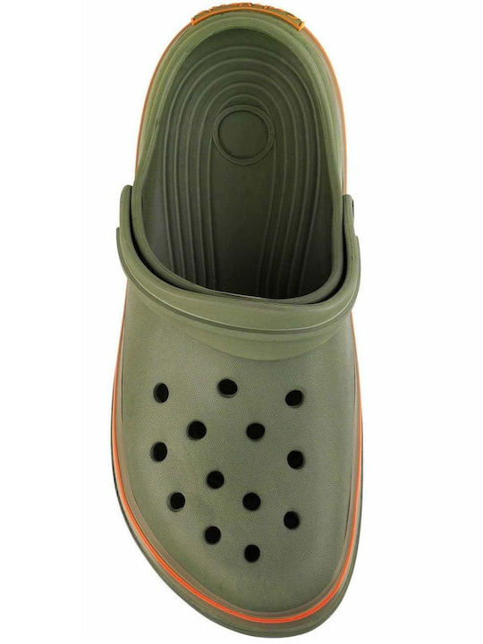 Naturuomo 2290 Men's Clogs Green