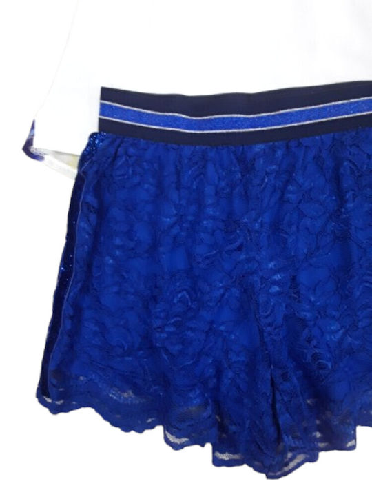 Kids' Set with Shorts Summer 2pcs Blue Electric