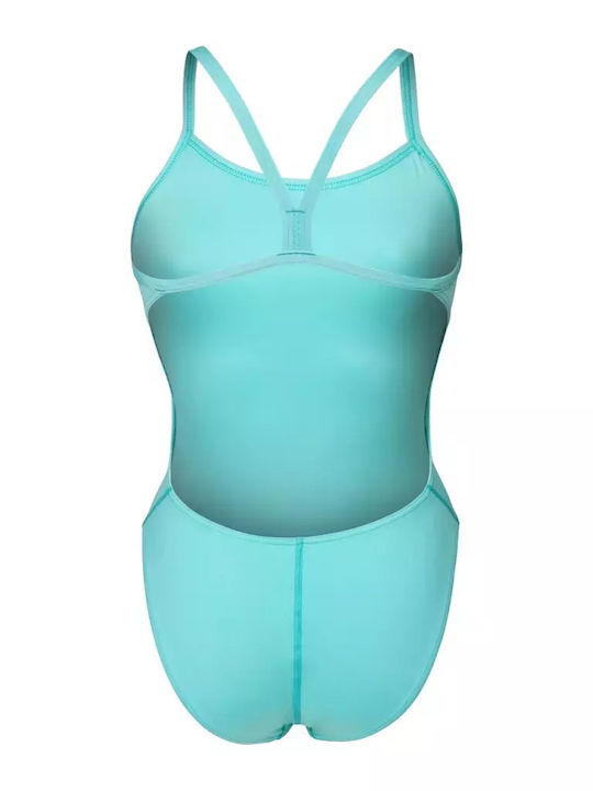 One-Piece Swimsuit Light Blue