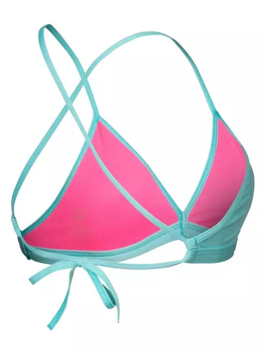 Triangle Bikini Top Light Blue