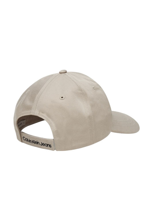 Calvin Klein Παιδικό Καπέλο Jockey Υφασμάτινο Baseball Μπεζ