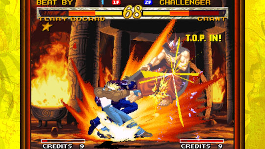 Garou Mark Of The Wolves PS4 Game