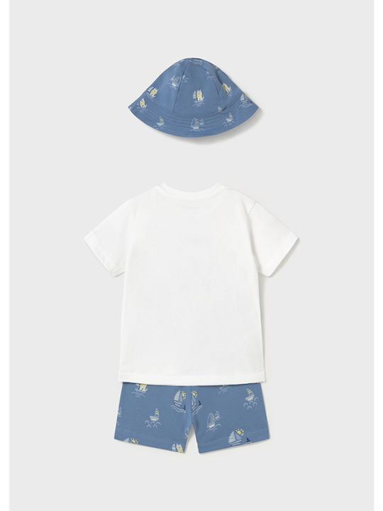 Kinder-Set mit Shorts Sommer 3Stück Blau