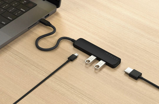 Satechi 4-in-1 USB-C Docking Station with HDMI 4K PD Black