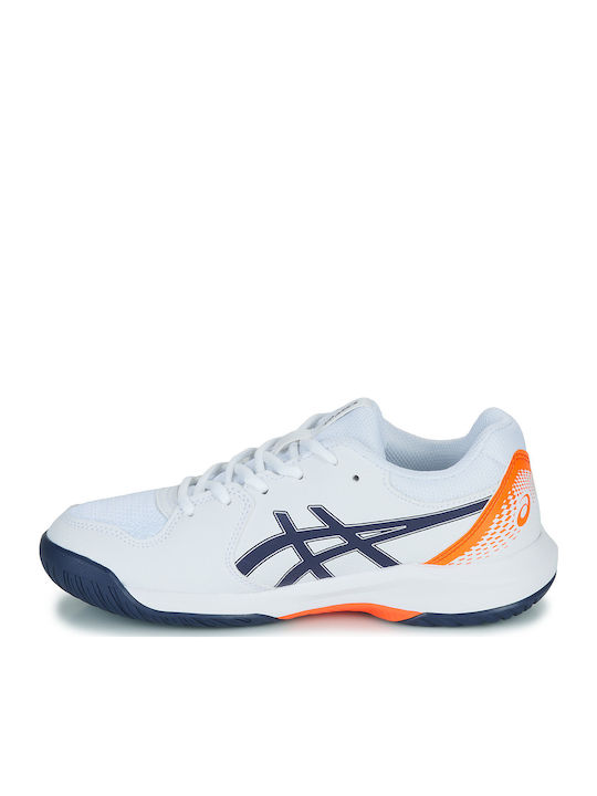 Gel-dedicate 8 Gs Kids Sports Shoes Tennis with Laces White